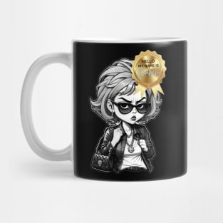 Karen with a gold badge Mug